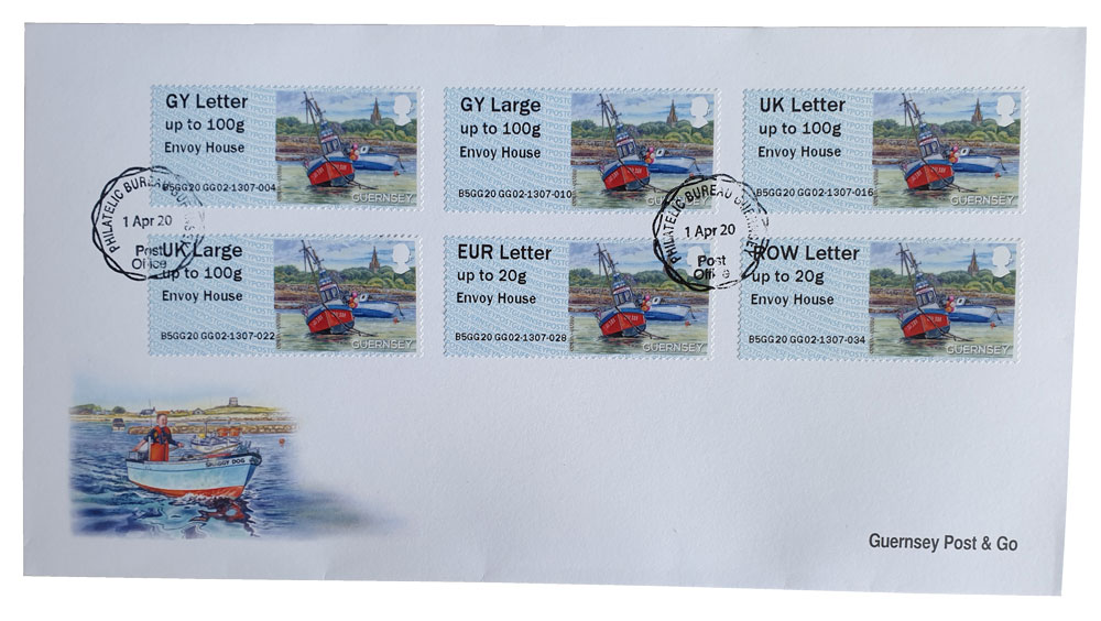 Bailiwick Fishing Boats Special First Day Covers